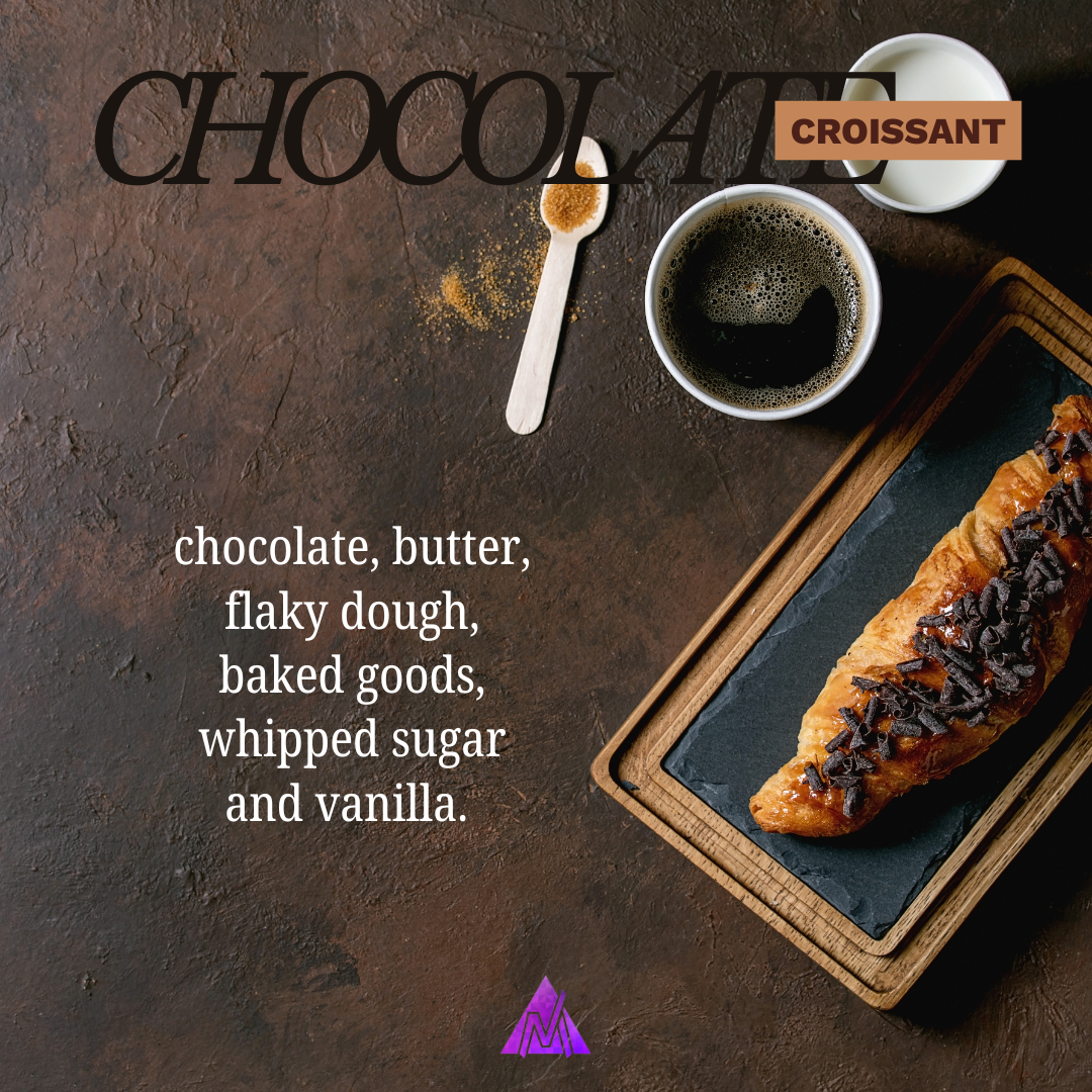 Chocolate Croissant (Decorative Top)